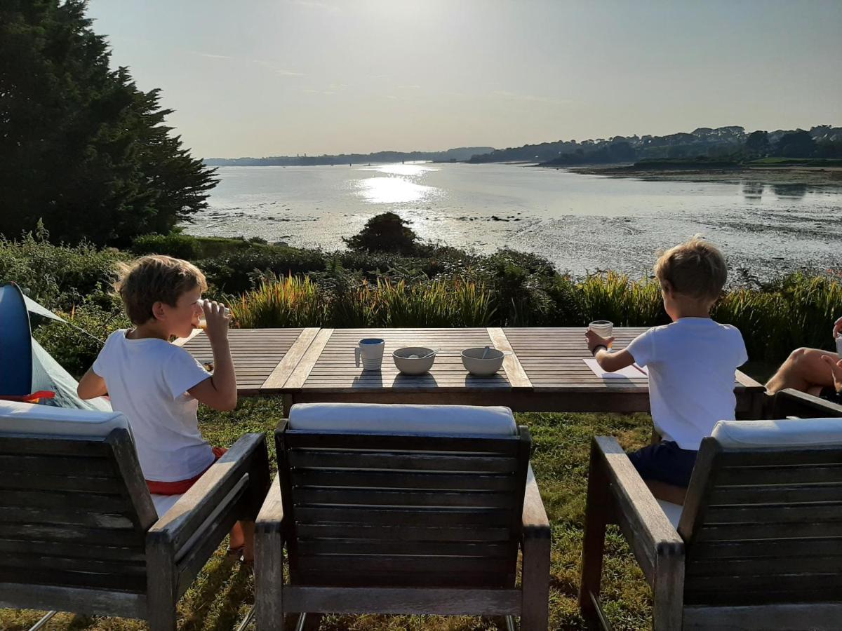 Ker Helen - Maison Familiale Vue Mer Landéda Exteriör bild